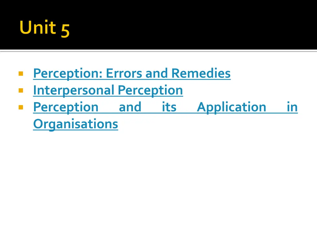 perception errors and remedies interpersonal