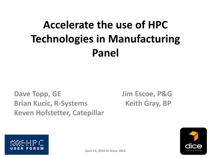 accelerate the use of hpc technologies
