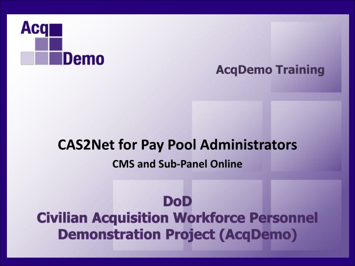 acqdemo training