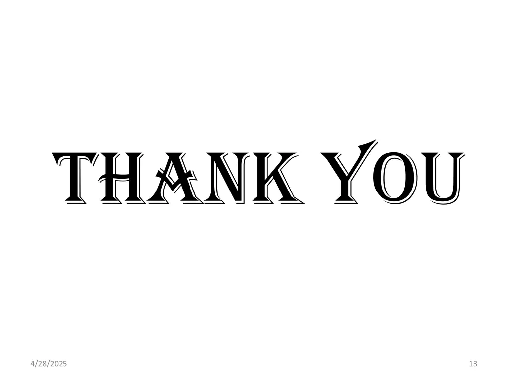 thank you