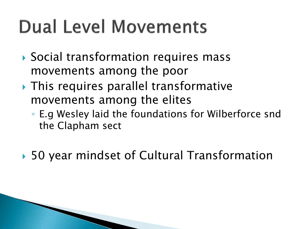 social transformation requires mass movements