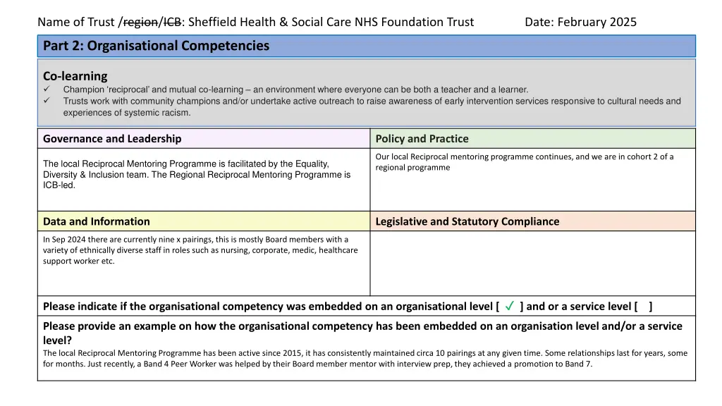 name of trust region icb sheffield health social 12