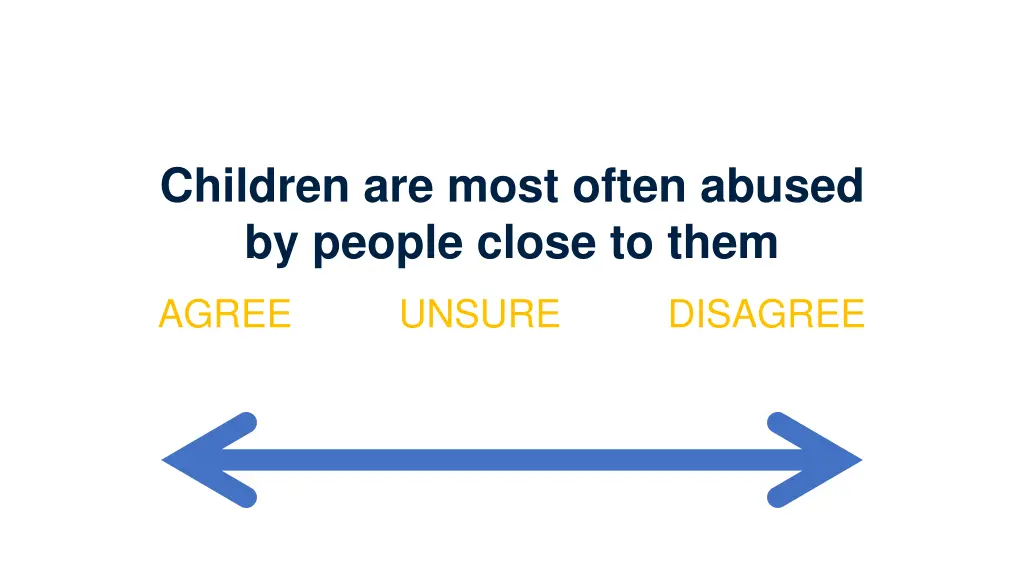 children are most often abused by people close
