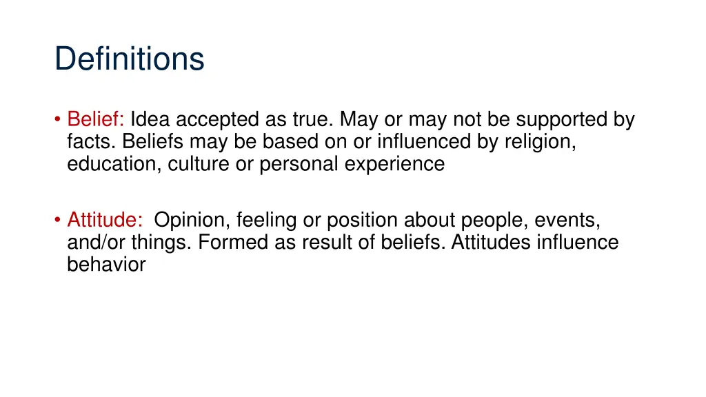 definitions