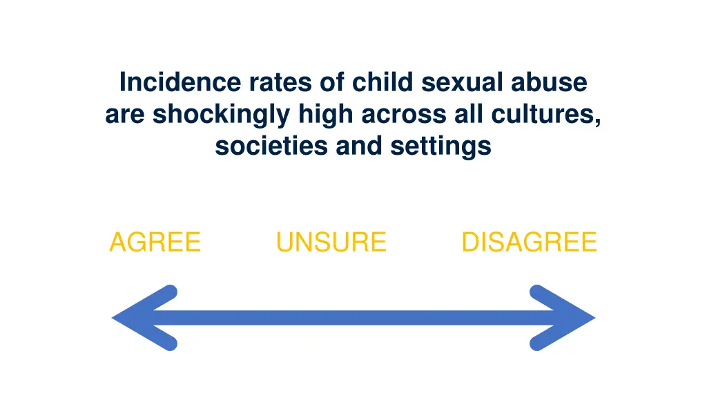 incidence rates of child sexual abuse