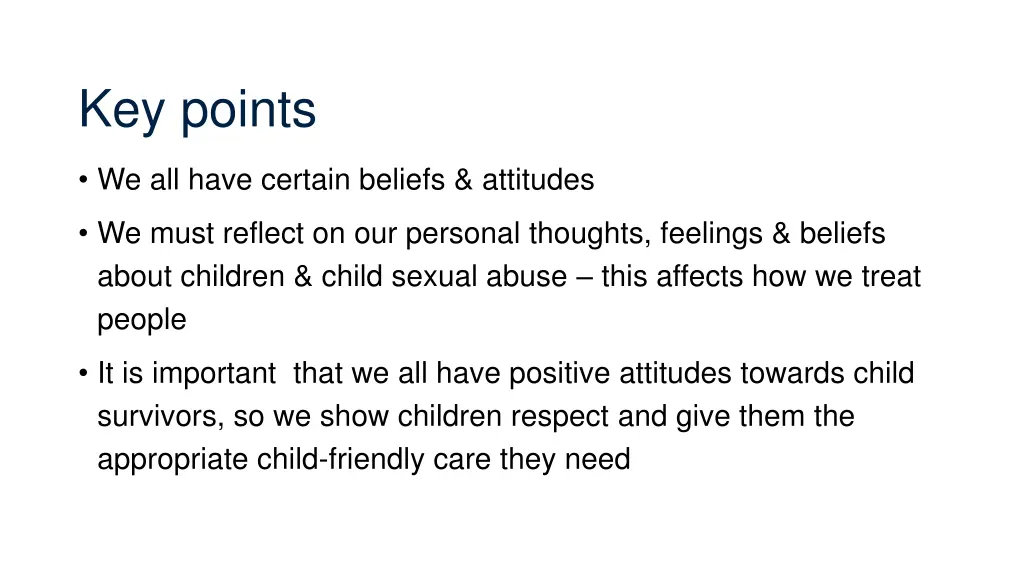 key points 1