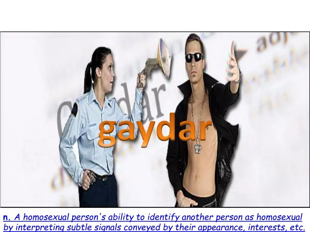 gaydar