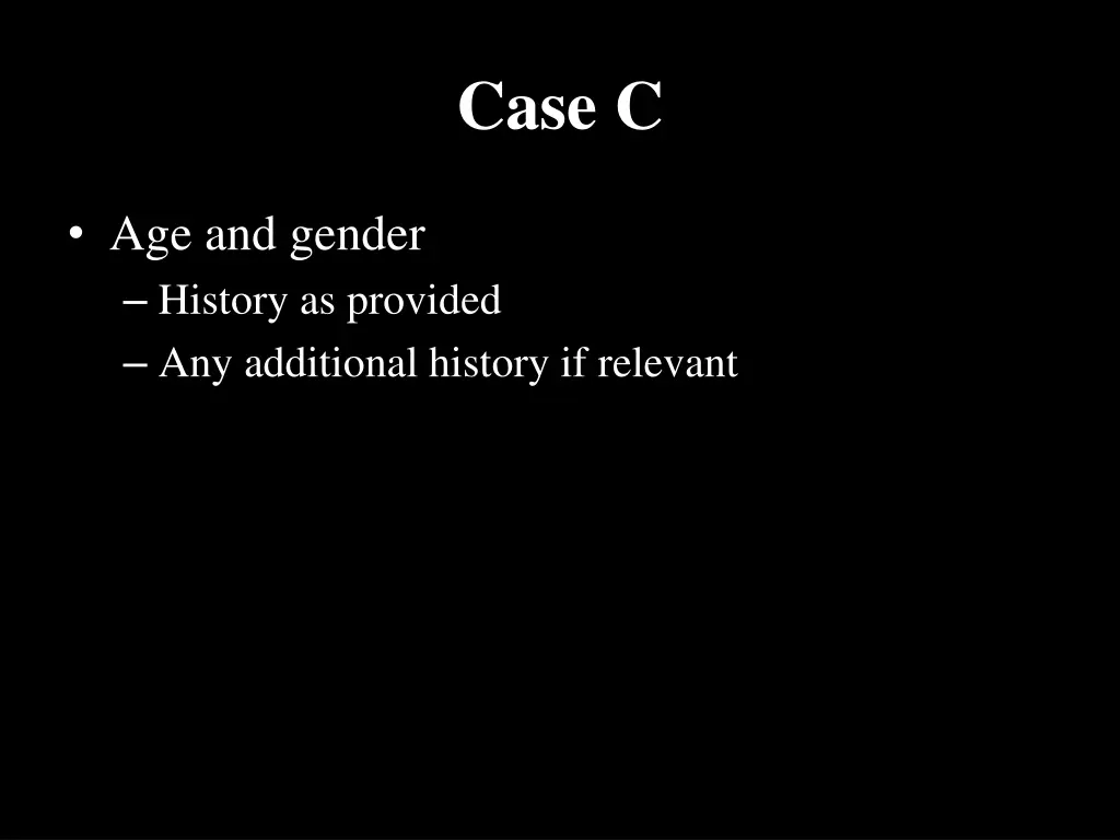case c