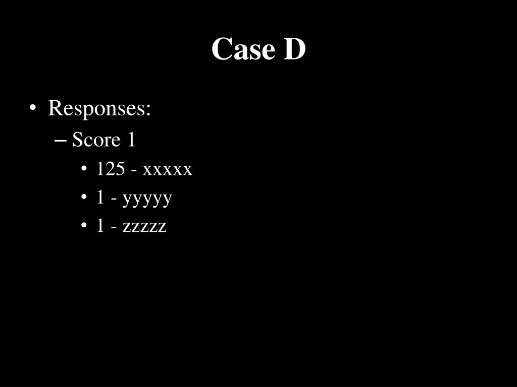 case d 2