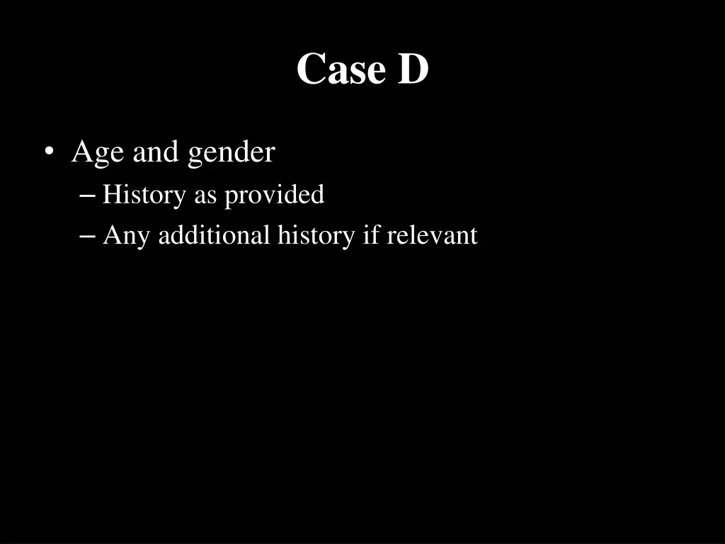 case d