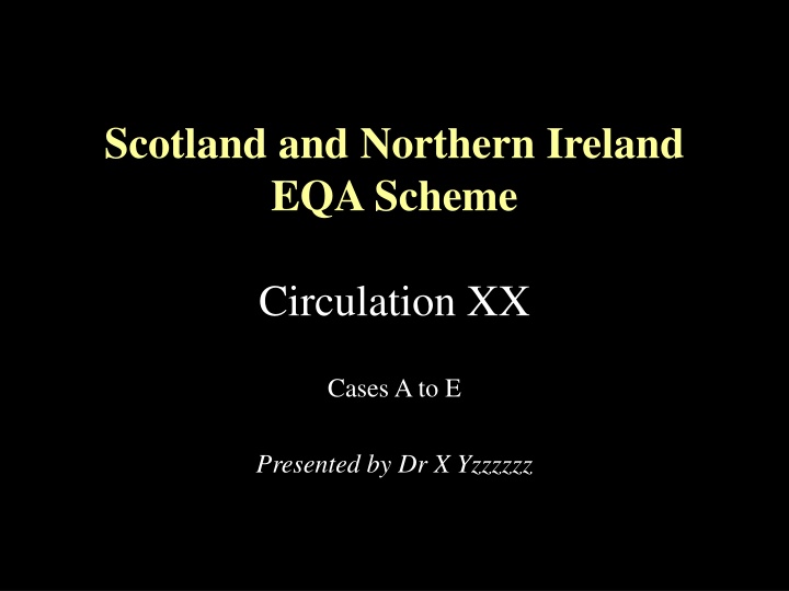 scotland and northern ireland eqa scheme