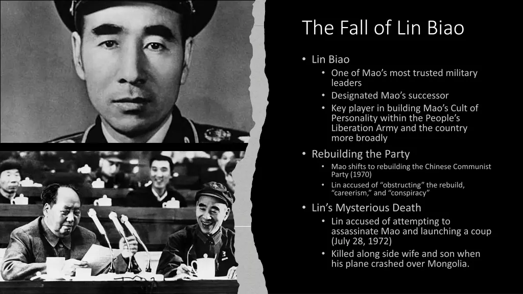 the fall of lin biao