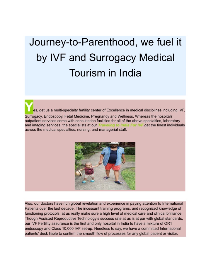 journey to parenthood we fuel