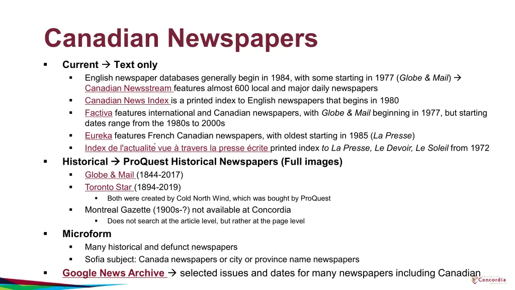 canadian newspapers