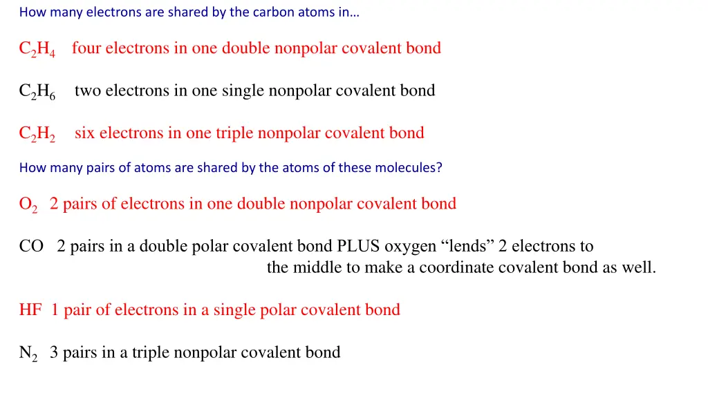 how many electrons are shared by the carbon atoms 1