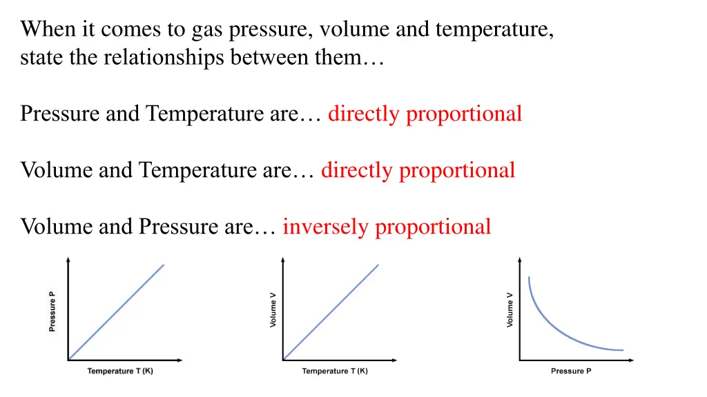 when it comes to gas pressure volume 1