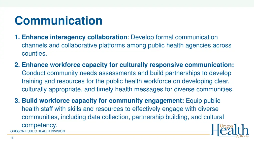 communication