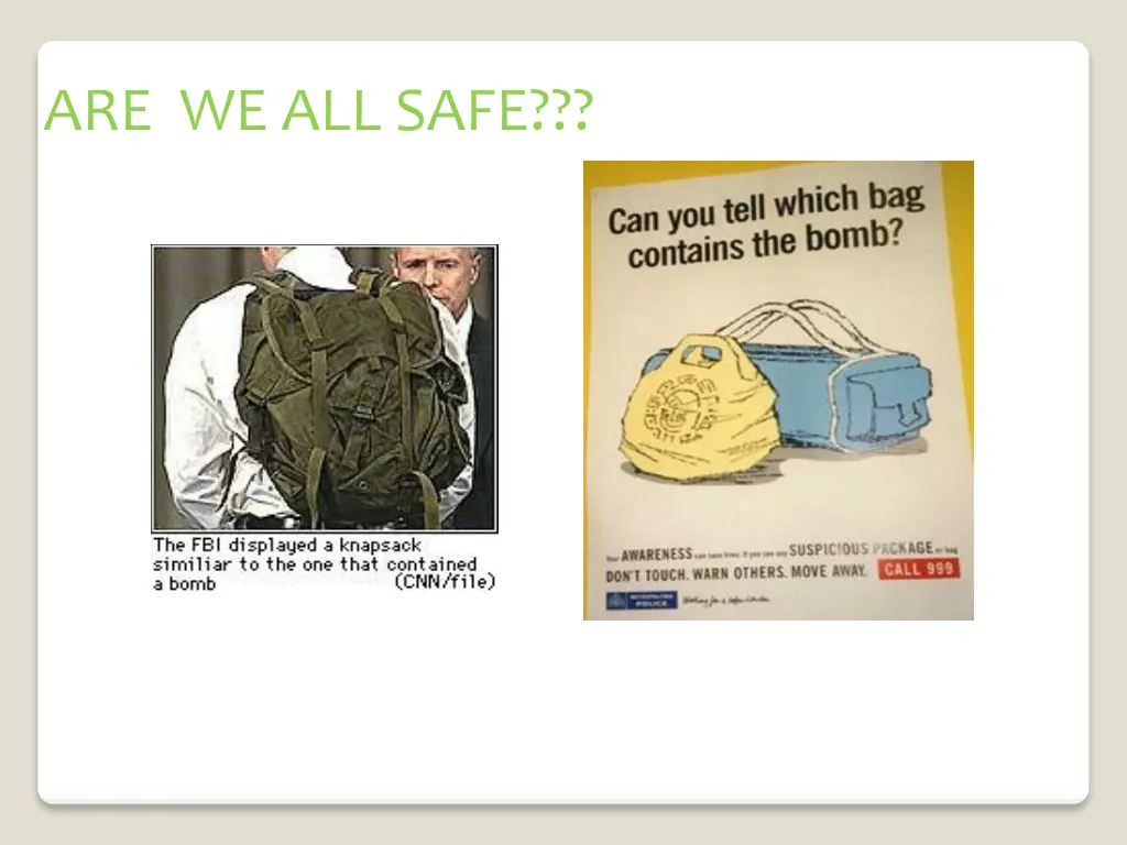 are we all safe