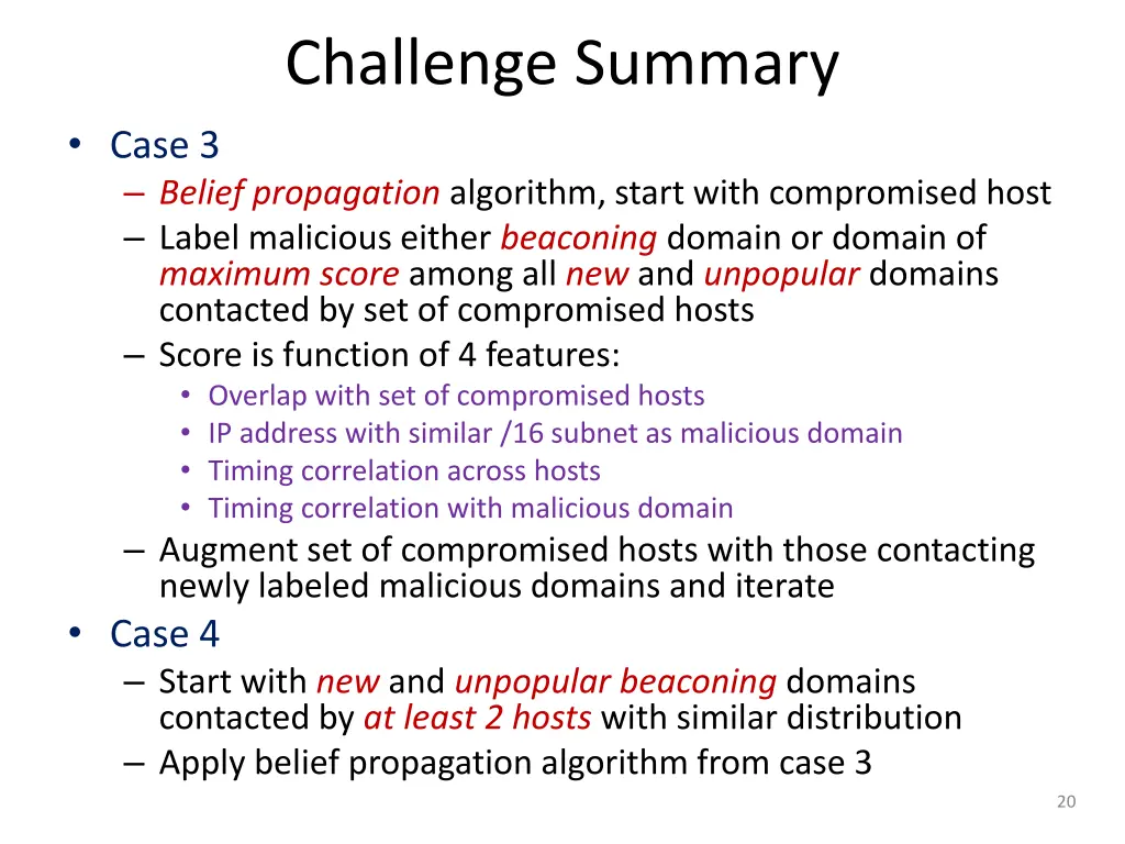 challenge summary 1