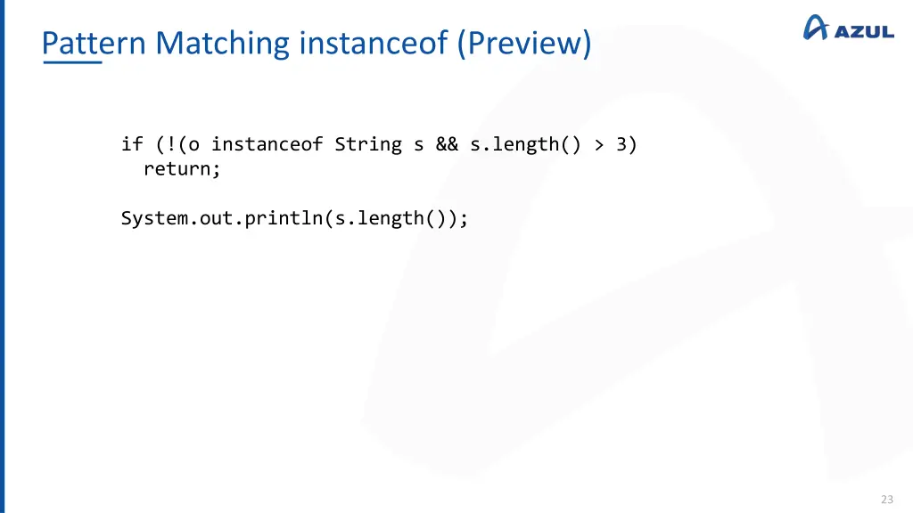 pattern matching instanceof preview 1