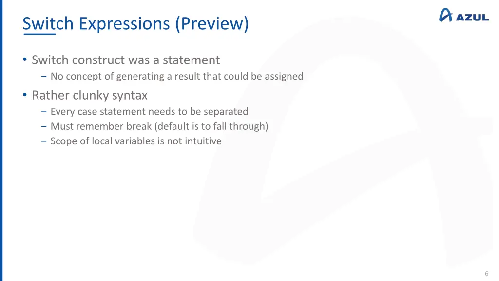 switch expressions preview