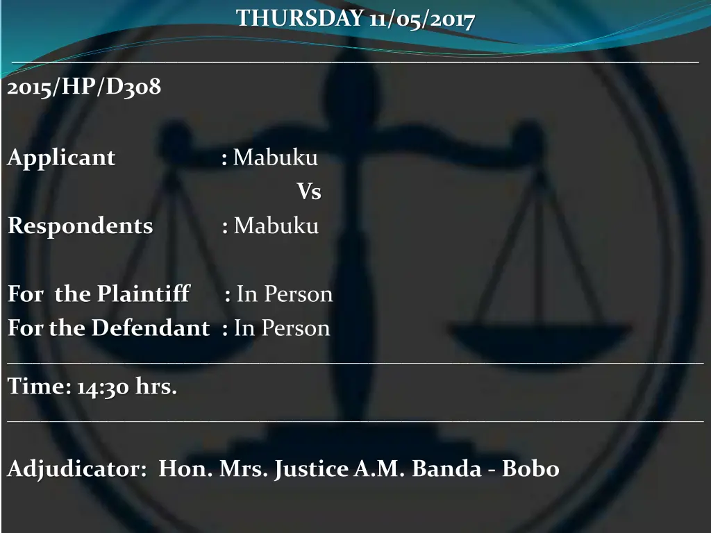 thursday 11 05 2017 12