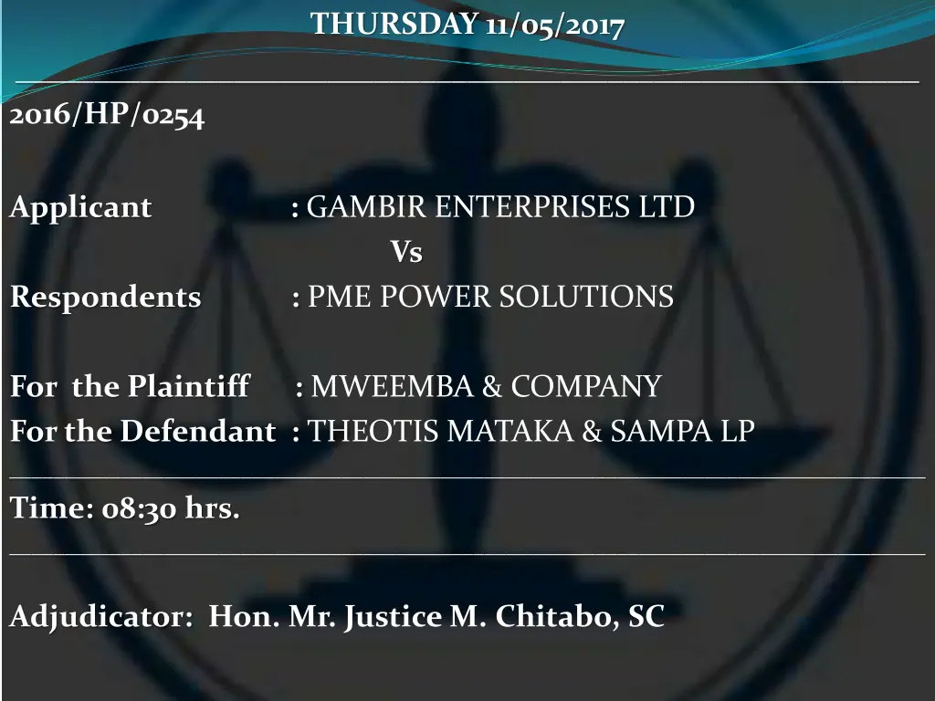 thursday 11 05 2017 15