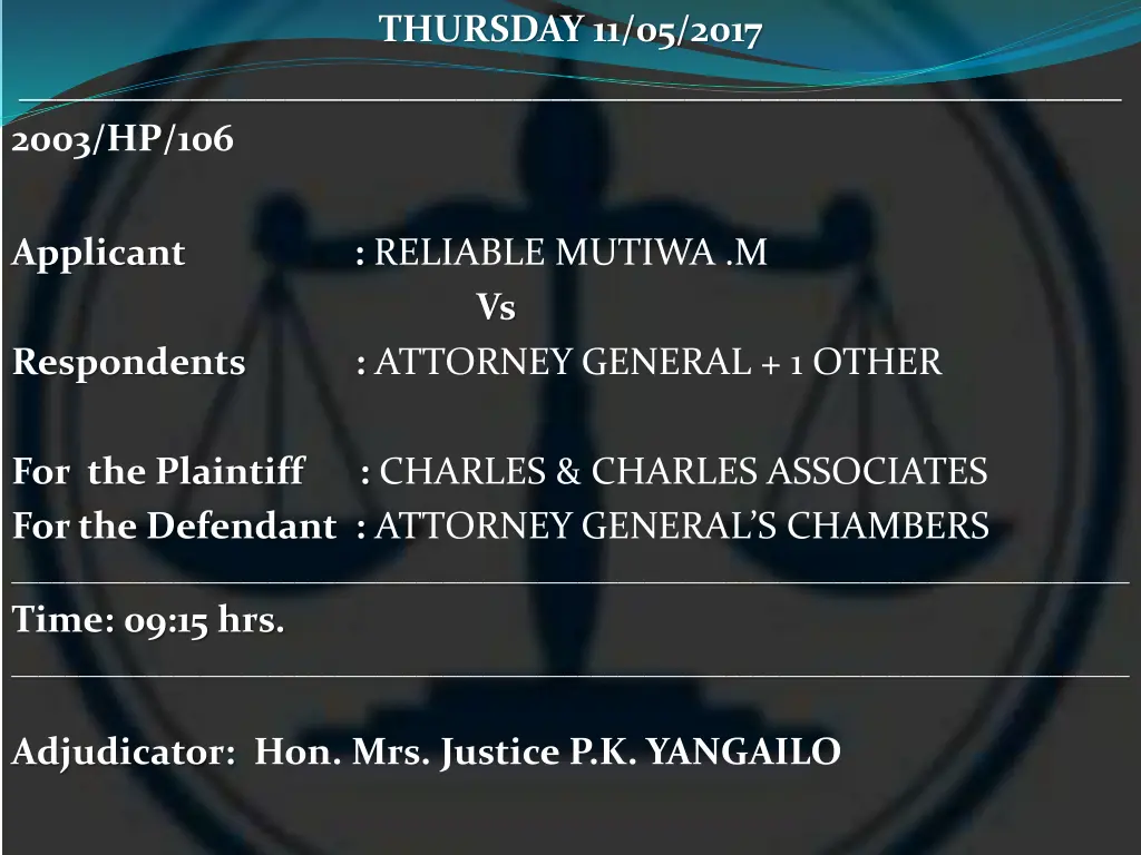 thursday 11 05 2017 20