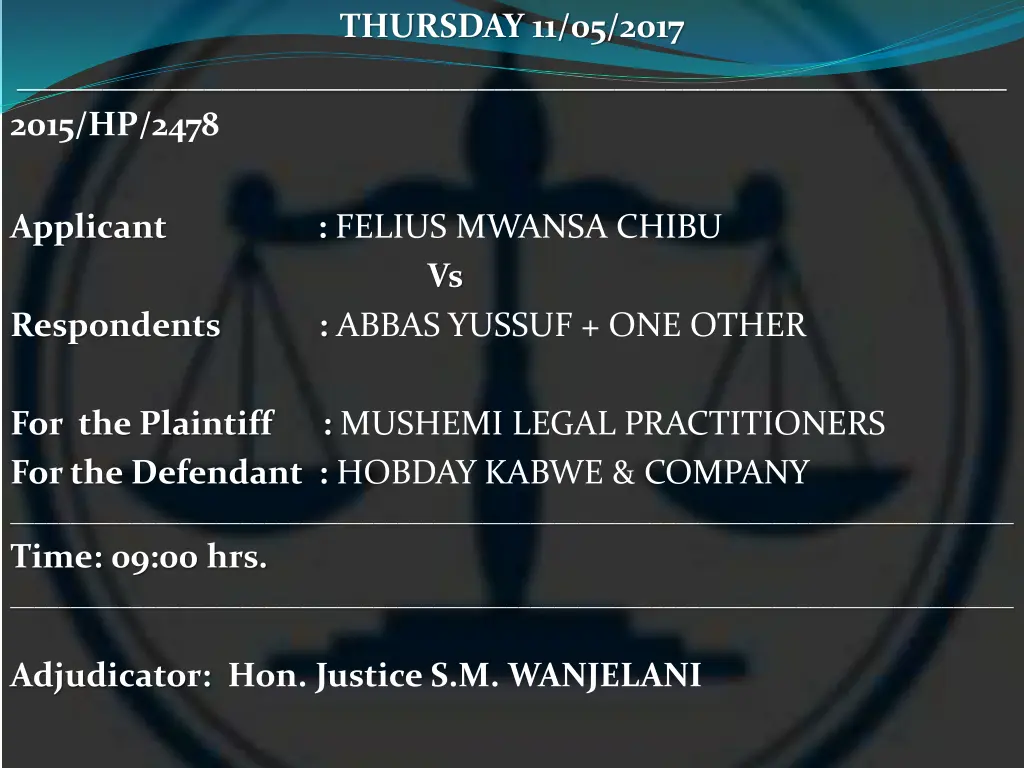 thursday 11 05 2017 4