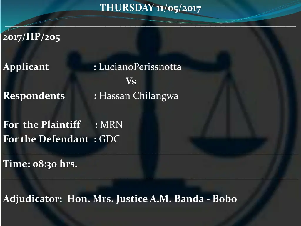 thursday 11 05 2017 7