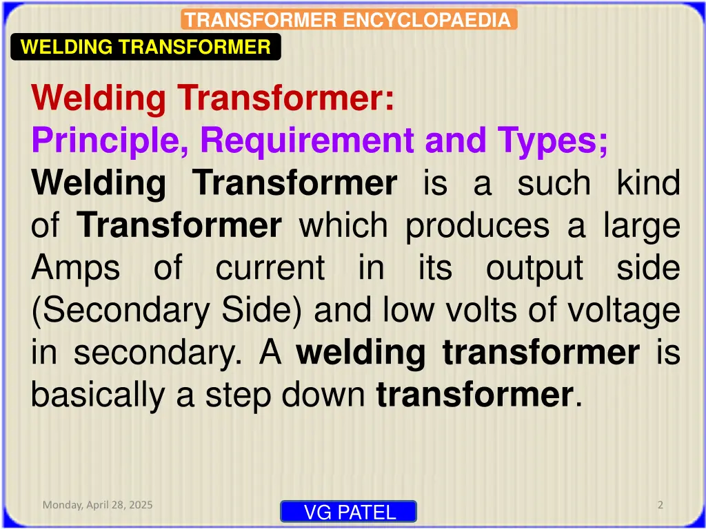 transformer encyclopaedia