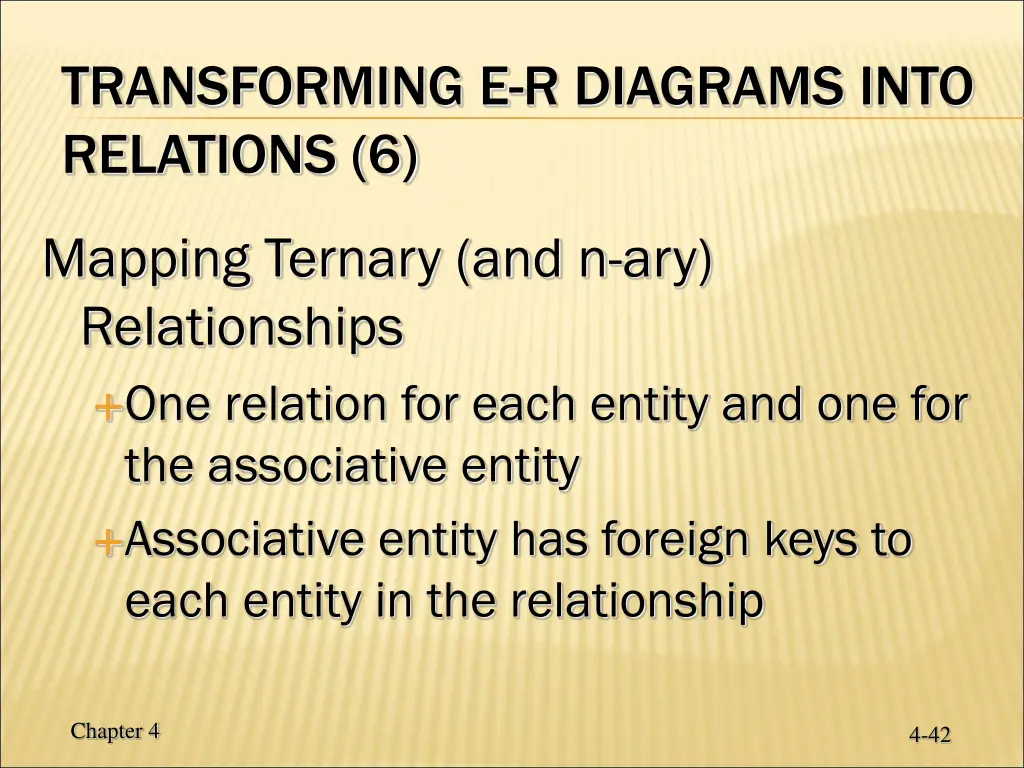 transforming e r diagrams into relations 6