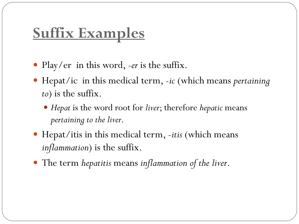 suffix examples