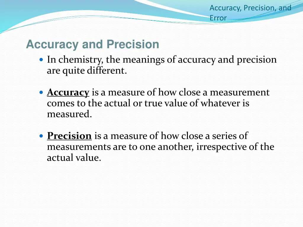 accuracy precision and error 1