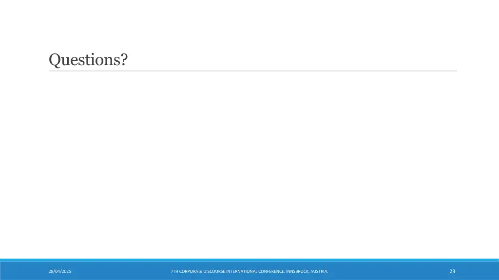 questions