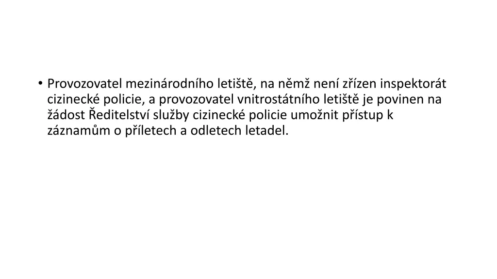 provozovatel mezin rodn ho leti