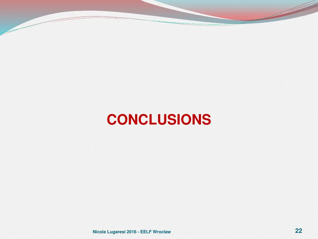 conclusions