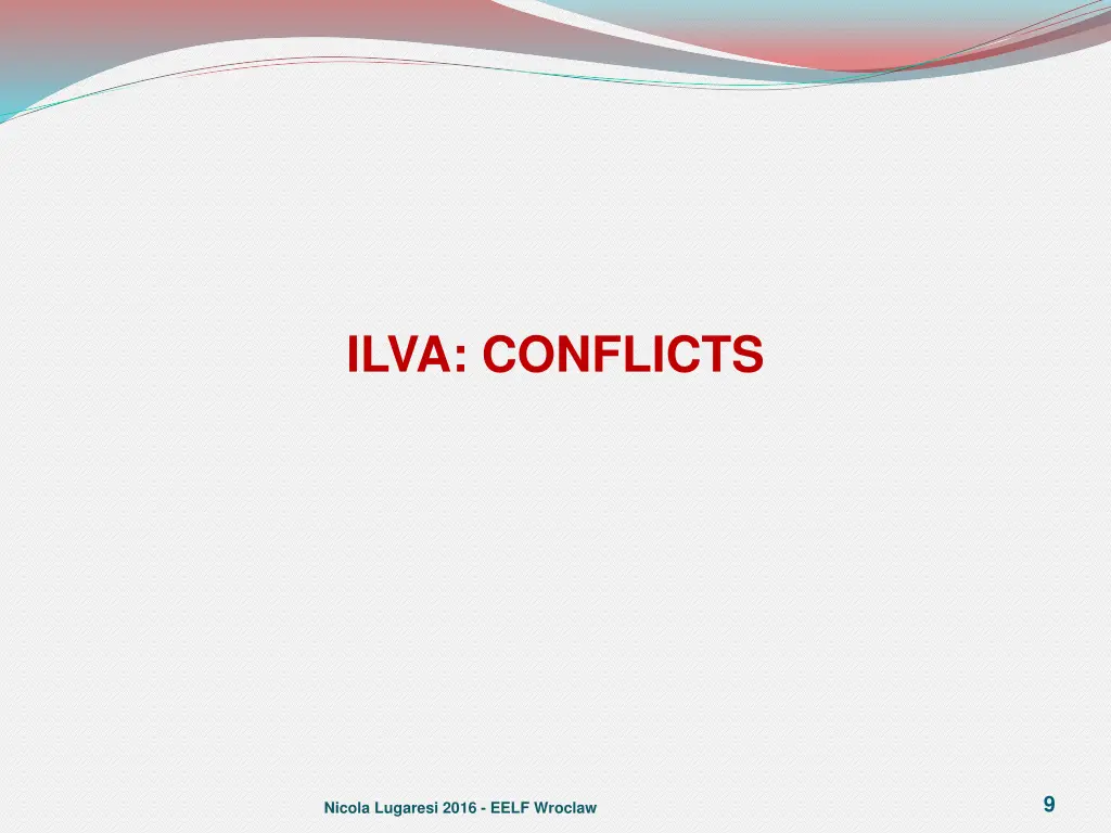 ilva conflicts