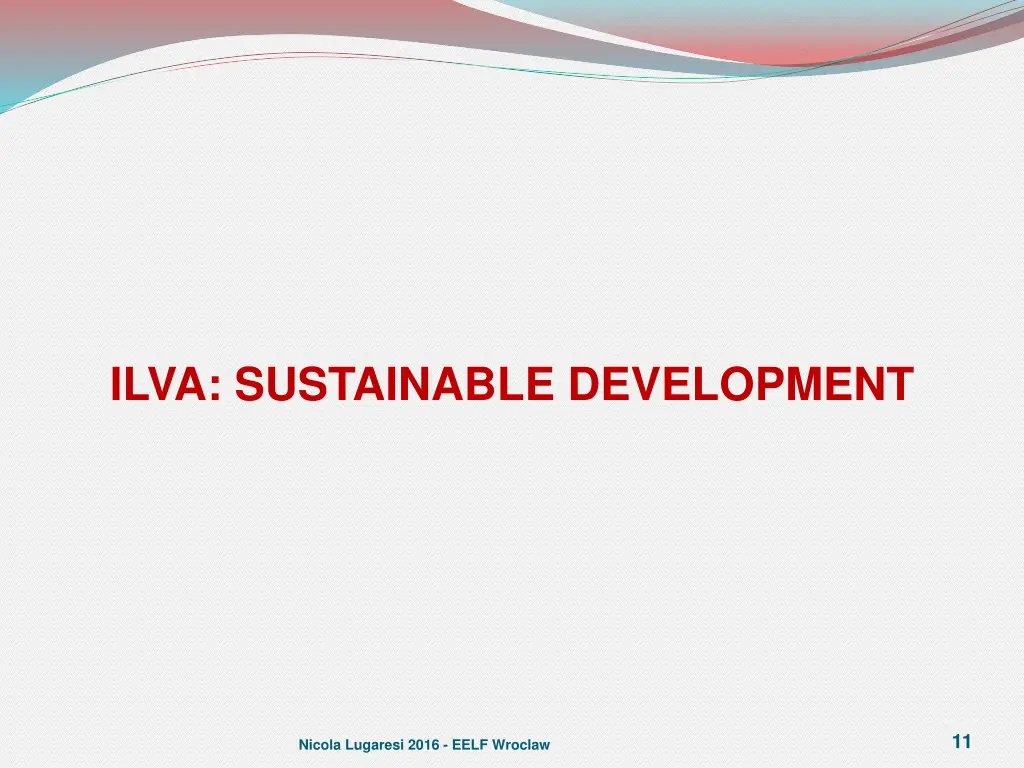 ilva sustainable development