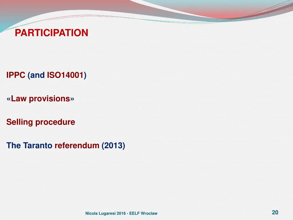 participation