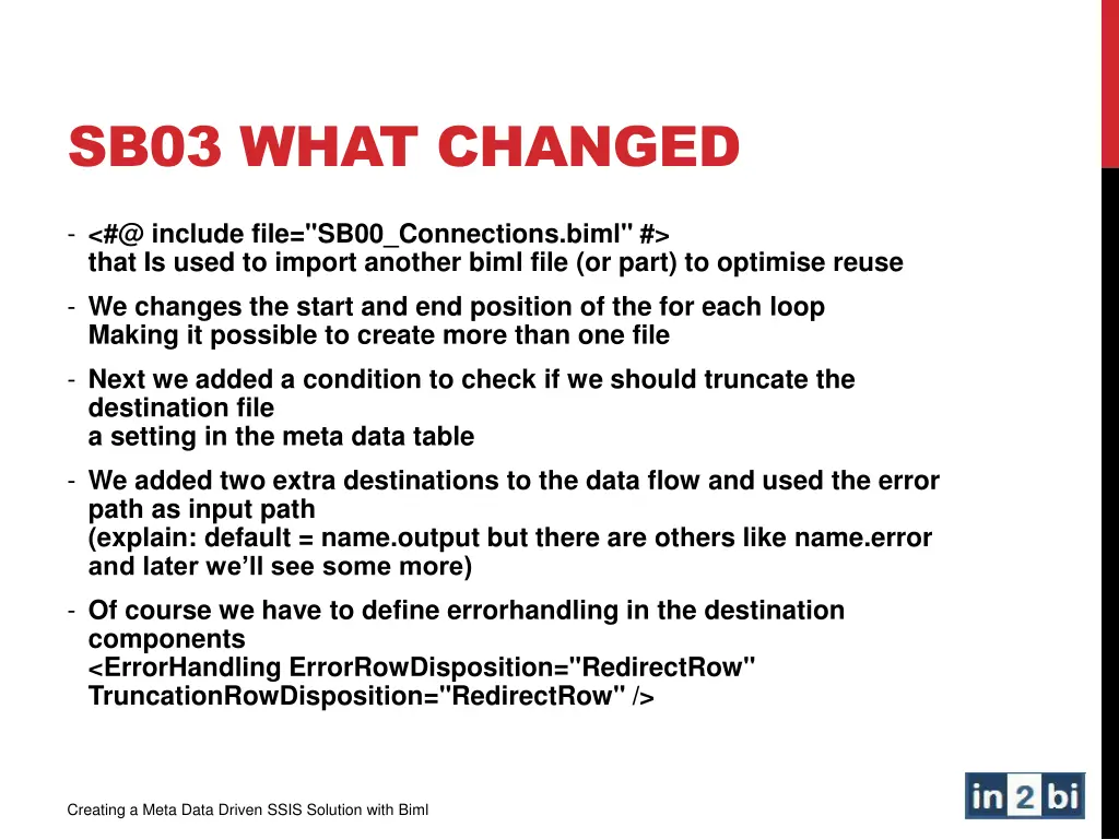 sb03 what changed