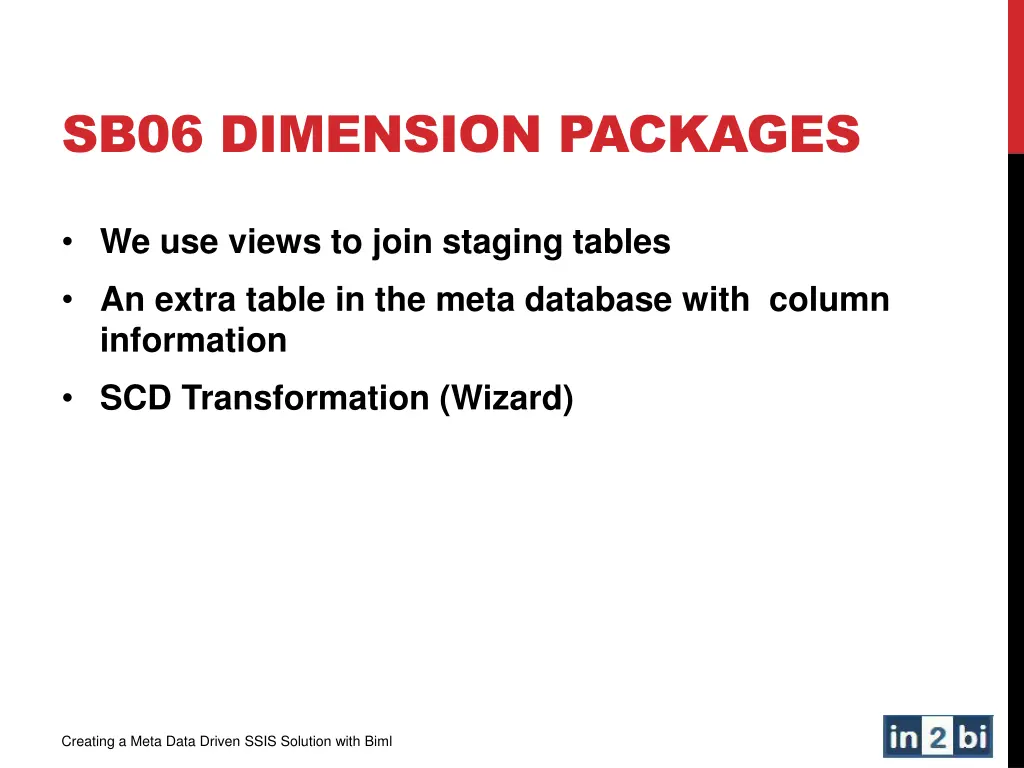 sb06 dimension packages