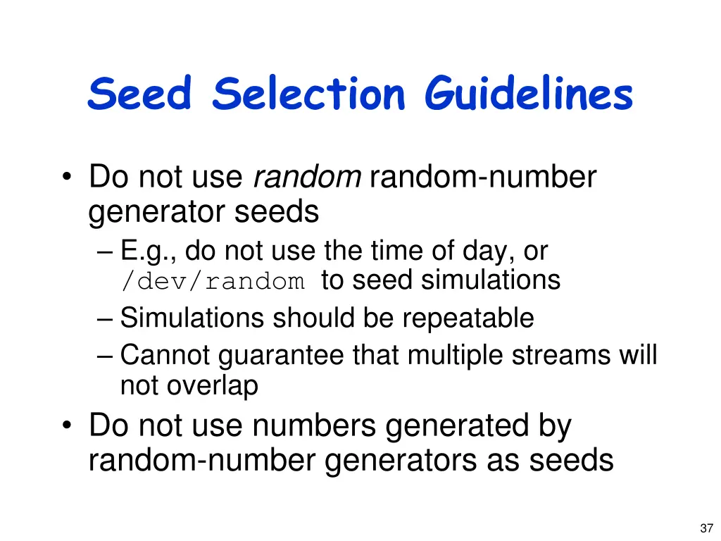 seed selection guidelines 3