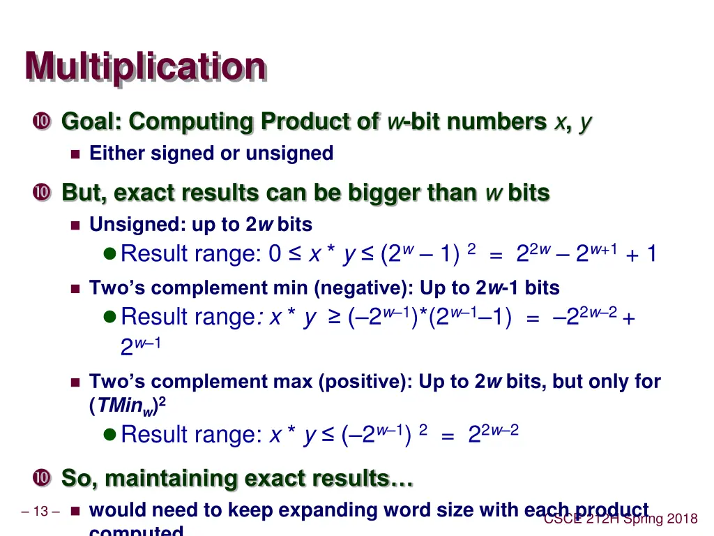 multiplication