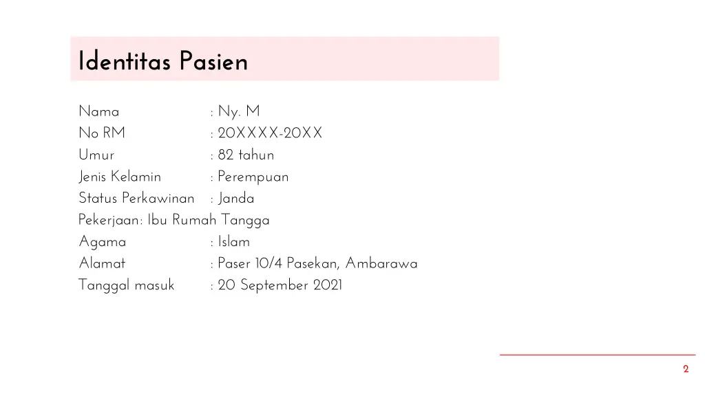 identitas pasien