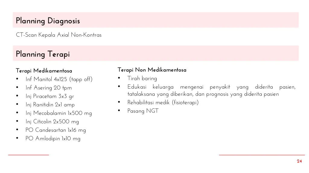 planning diagnosis