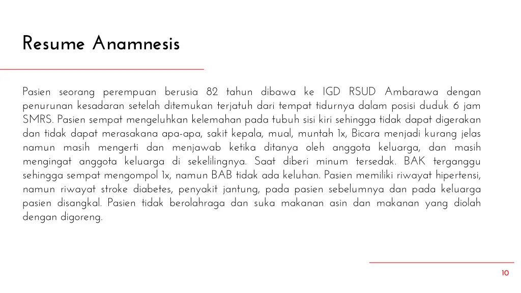 resume anamnesis