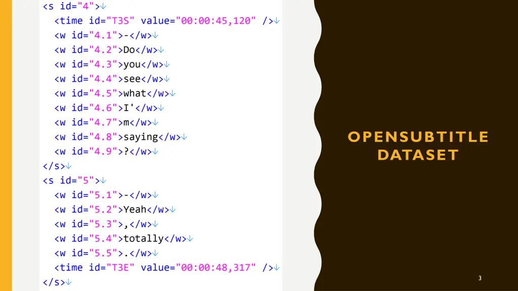 opensubtitle dataset