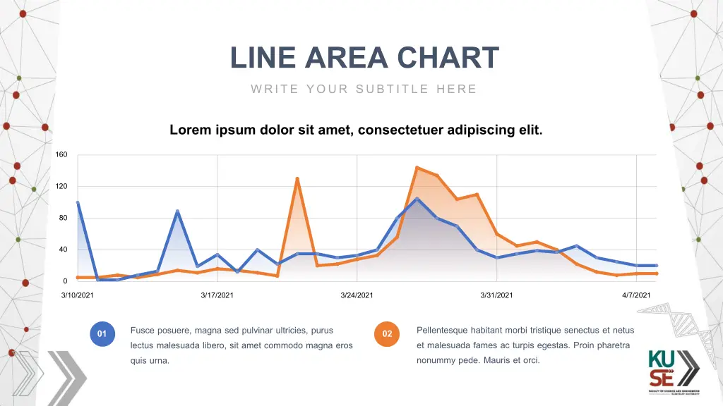 line area chart write your subtitle here