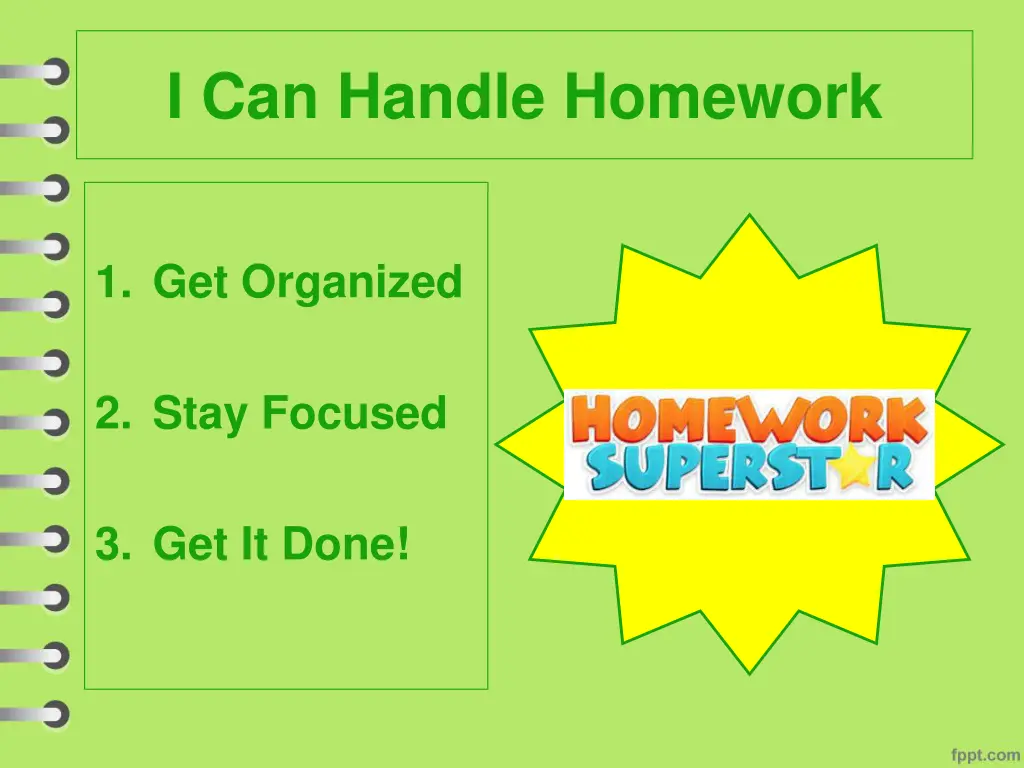 i can handle homework 1